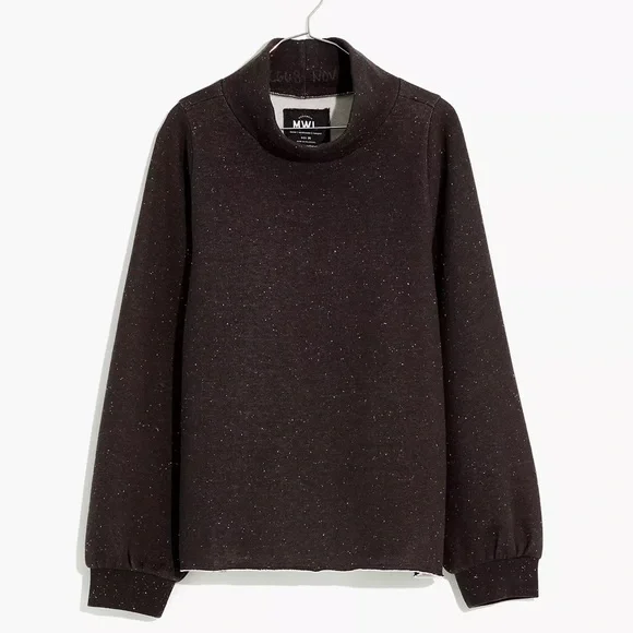Madewell MWL Betterterry Relaxed Turtleneck Sweatshirt - Picture 4 of 7